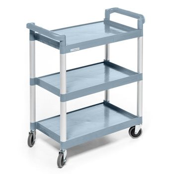 Chariot de service à 3 étagères en plastique | FORGAST FG01004