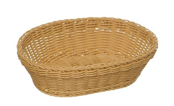 Panier à pain en polypropylène, beige clair, 26x18x7,5 cm | APS 50800