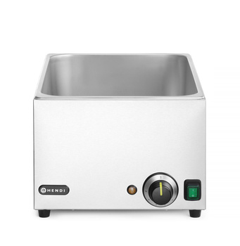 Bain-marie électrique de table, 1 GN 1/1, 1,2 kW, 230 V | HENDI 238905