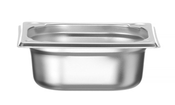 Récipient GN 1/6 prof. 6,5 cm en acier inoxydable KITCHEN LINE | HENDI 806623