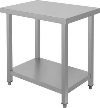 Table de travail centrale vissée avec étagère 80x50x85 cm | YATO YG-08990