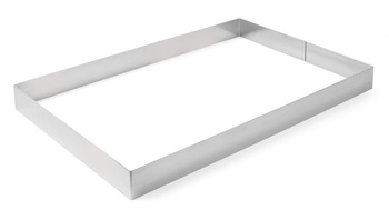 Rant de boulangerie-pâtisserie rectangulaire 38,5x28,5 cm | HENDI 512418