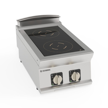 Cuisinière à induction 2 zones sur comptoir | TECNOINOX 716166