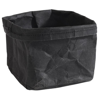 Sac buffet pour pain, noir, 12x11,5x11,5 cm | APS 30356