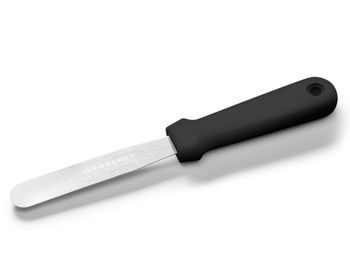Spatule étroite pour gâteaux droite, acier inoxydable, 22,5 cm | FORGAST FG11239