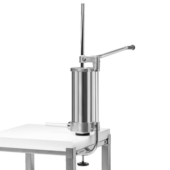 Poussoir à saucisses à monter sur plan de travail, 3 l, vertical, acier inoxydable | FORGAST FG10613