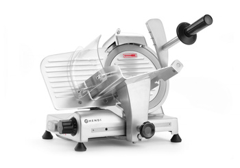 Trancheuse à charcuterie Profi Line 195, épaisseur de coupe 0-12 mm, lame 19,5 cm, 230 V | HENDI 210031
