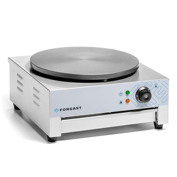 Crêpière électrique 40 cm, 3 kW, 230 V | FORGAST FG09100