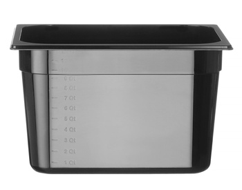 Récipient GN 1/2 prof. 20 cm en polycarbonate | HENDI 862407