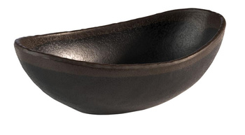 Bol MARONE, mélamine, noir - brun, 16,5x10x5,5 cm, 250 ml | APS 84731