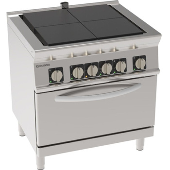 Cuisinière électrique professionnelle 4 plaques | TECNOINOX 716195