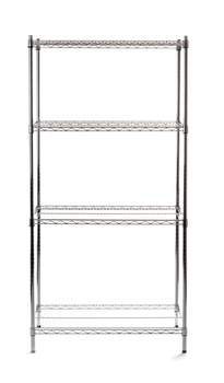 Étagère de stockage chromée à 4 niveaux | HENDI 812259