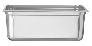 Bac GN 1/1 prof. 20 cm en acier inoxydable PROFI LINE | HENDI 801208