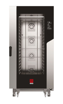 Four mixte convection-vapeur électrique Millenial Black Mask Gastro 20xGN 1/1 | TECNOEKA MKF2011BM