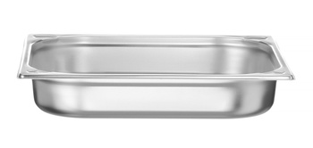 Bac GN 2/3 prof. 6,5 cm en acier inoxydable KITCHEN LINE | HENDI 806227