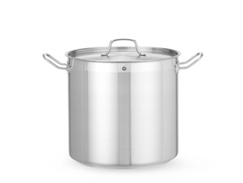 Casserole haute en acier inoxydable - capacité 24 L Profi Line | HENDI 832608