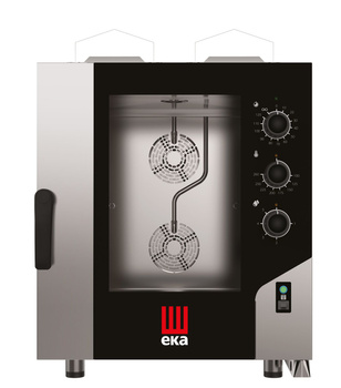 Four mixte à convection et vapeur à gaz Millenial Smart Gastro 7xGN 1/1 | TECNOEKA MKF711GS