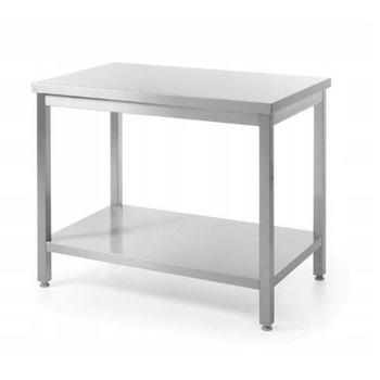 Table de travail centrale avec étagère | HENDI 811559