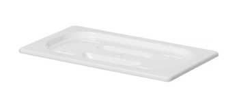 Couvercle GN 1/4 en polycarbonate blanc | HENDI 862988