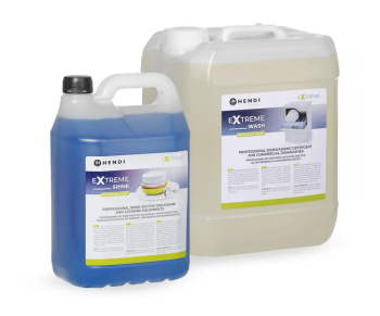 Coffret de produits professionnels pour le lavage et le rinçage de la vaisselle en lave-vaisselle professionnel | HENDI 979792