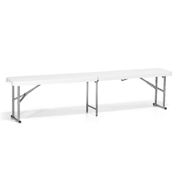 Banc de restauration pliant, 183x30 cm, capacité de charge jusqu'à 300 kg | FORGAST FG03805