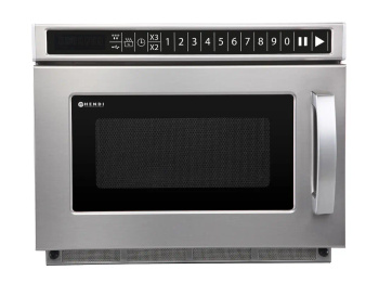 Four à micro-ondes programmable, 18 l, 3 kW, acier inoxydable | HENDI 281376