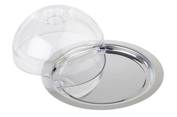 Plateau avec couvercle FINESSE, acier inoxydable, 22,5 x 9,5 cm | APS 13622