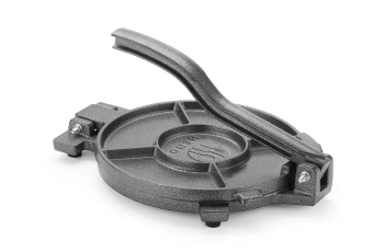 Presse à tortilla manuelle, diamètre de tortilla jusqu’à 26 cm, noire | HENDI 611067