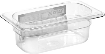 Récipient GN 1/9 prof. 6,5 cm en polycarbonate | YATO YG-00430