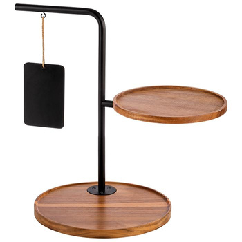 Serviteur de buffet à deux niveaux IRON, 47x30x44 cm | APS 30334