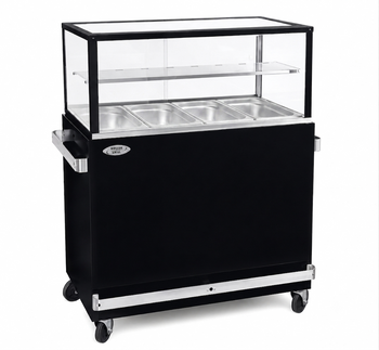 Podstawka pour vitrine chauffante BMV 40 N, 142x61.5x92 cm, noire | ROLLER GRILL MS 40 N