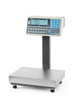 Balance plateforme LCD avec potence et homologation - jusqu’à 60 kg | TEM BE2CA028X035060