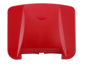 Couvercle pour poubelle 120 L, rouge | HENDI 873496