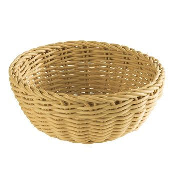 Panier à pain en polypropylène PROFI LINE, rond, beige clair, 20x20x8 cm | APS 50605