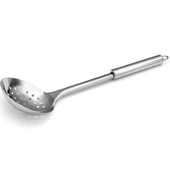 Cuillère à égoutter de service, acier inoxydable, 33 cm | FORGAST FG11130