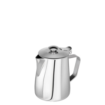 Pichet en acier pour café/thé avec couvercle, 600 ml | APS 10322