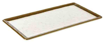 Plateau STONE ART, en mélamine, GN 1/3, 32,5x17,6x1,5 cm | APS 84521