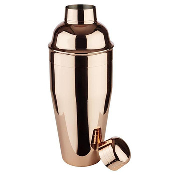 Shaker avec bouchon « BLEND », acier inoxydable, couleur cuivre, 700 ml | APS 93212