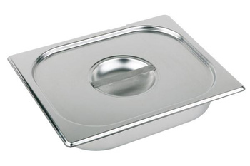 Couvercle en acier pour GN 1/2 sans découpe | APS 81195