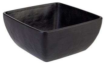 Bol SLATE en mélamine, noir, 19x19x9 cm, 1,5 l | APS 84244