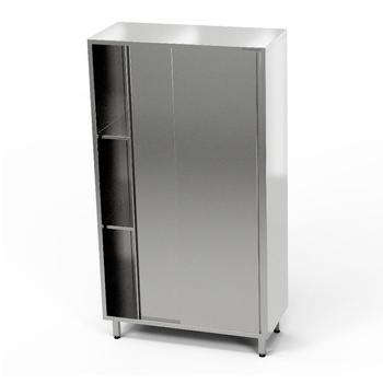 Armoire de stockage en acier inoxydable 120x70x200 cm | FORGAST