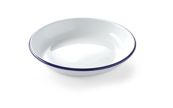 Assiette creuse émaillée - Ø 24 cm | HENDI 621271