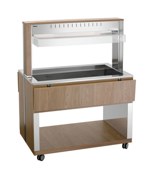 Chariot buffet chauffant W3110-200U | BARTSCHER 125633