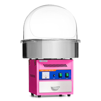 Machine à barbe à papa avec couvercle | FORGAST FG09300