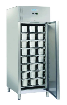 Armoire de congélation pour glaces à une porte, acier inoxydable, 800 l, dégivrage automatique | ARKTIC 236819