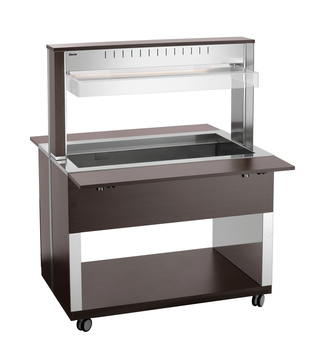 Chariot buffet chauffant W3110-200W | BARTSCHER 125633V1