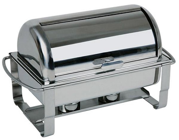 Chauffe-plat de table avec couvercle Roll-top, CATERER, GN 1/1, 9 l | APS 12245