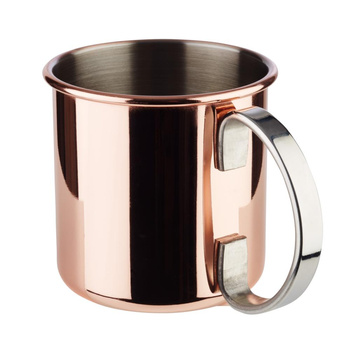 Tasse pour MOSCOW MULE, couleur cuivre, brillant, diamètre 9 cm, 450 ml | APS 93310