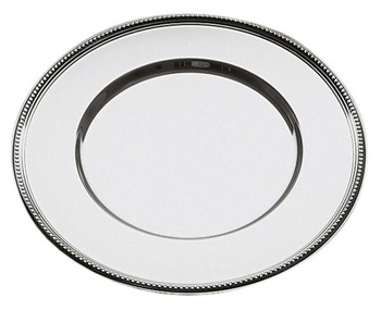 Set de table décoratif, acier inoxydable, 33 cm | APS 36323