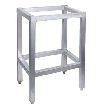Socle de billot de boucher en acier inoxydable 50x50x60 cm | CONTACTO 3643/505